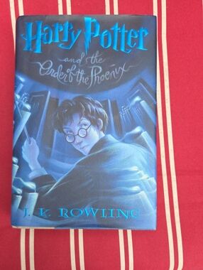 Harry Potter and the Order of the Phoenix - Blue Cover